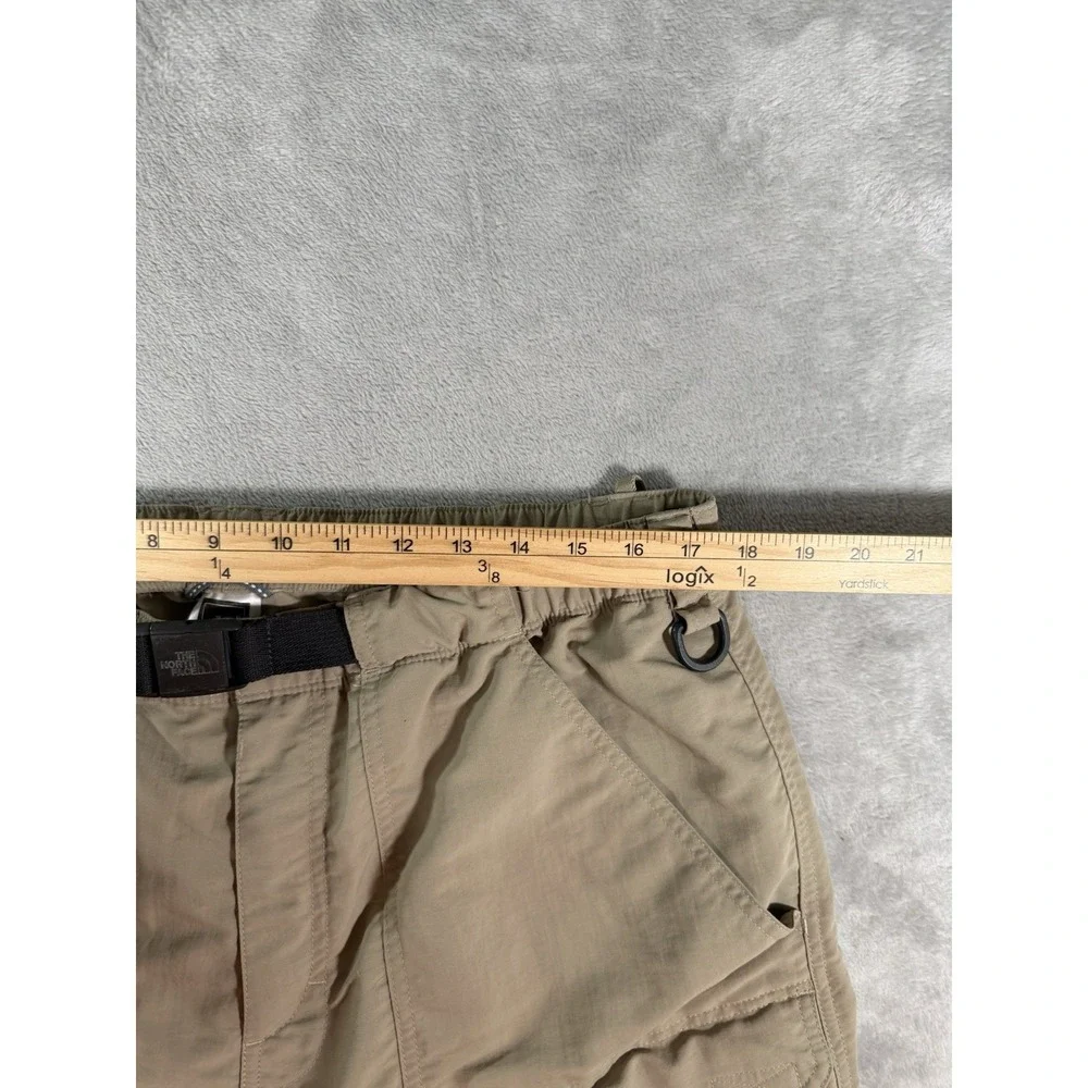 The North Face Shorts Men's Large Tan Paramount Peak Nylon Belted Cargo Hiking